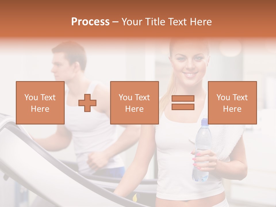 Male Athlete Wellbeing PowerPoint Template