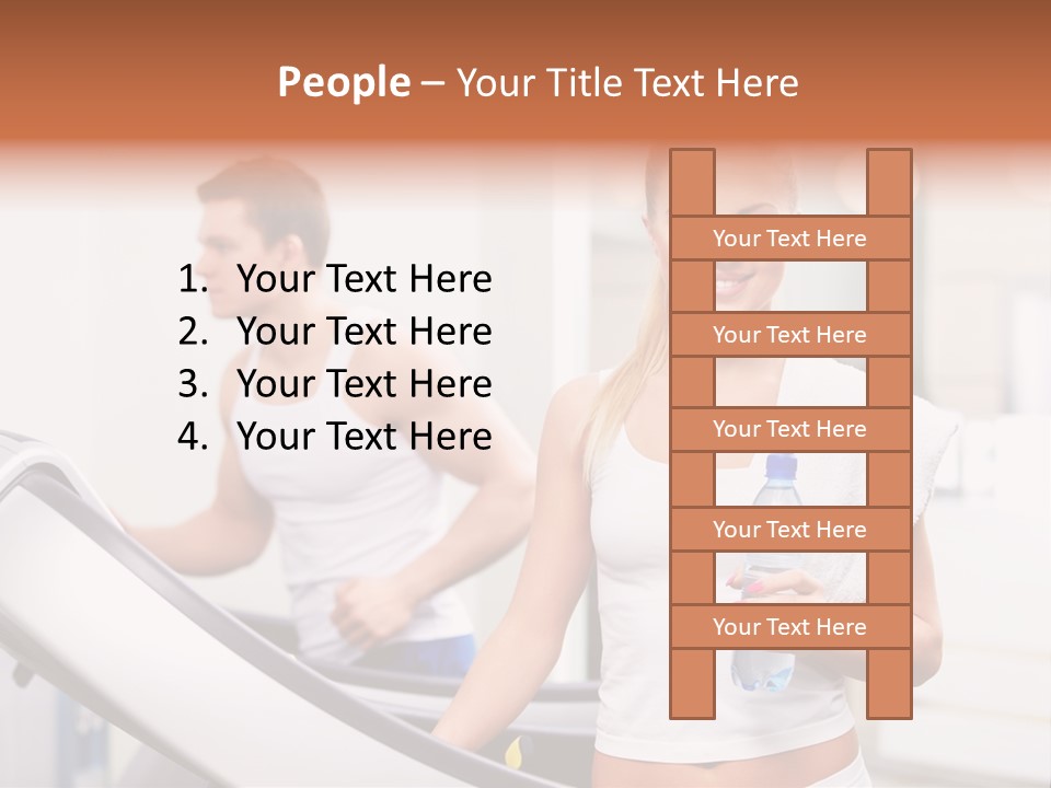 Male Athlete Wellbeing PowerPoint Template