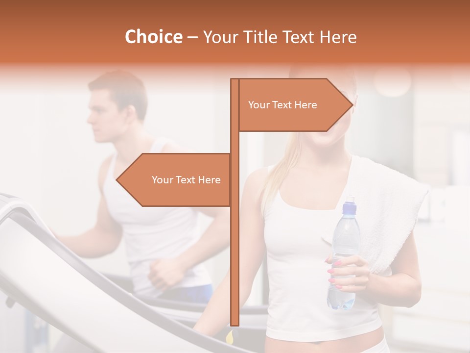 Male Athlete Wellbeing PowerPoint Template