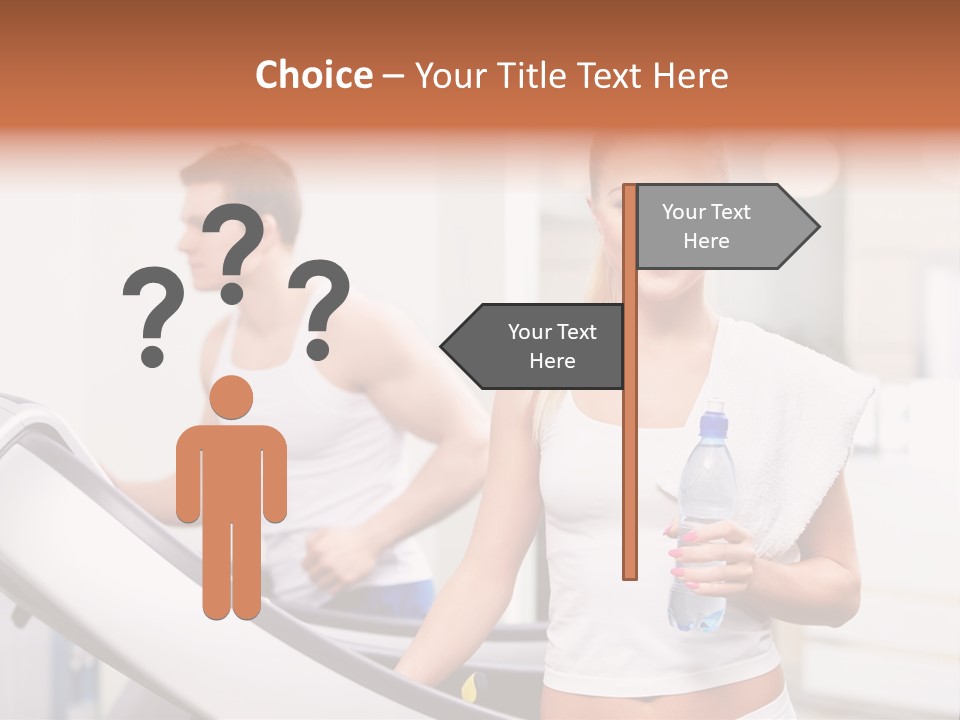 Male Athlete Wellbeing PowerPoint Template