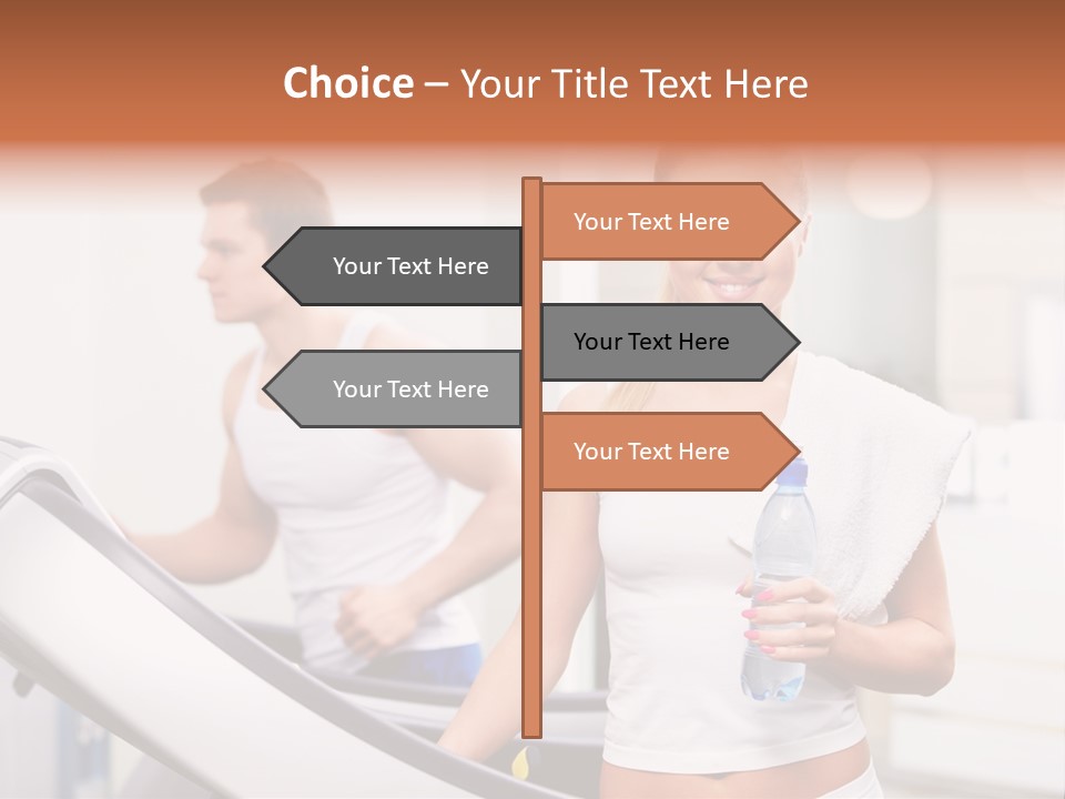 Male Athlete Wellbeing PowerPoint Template