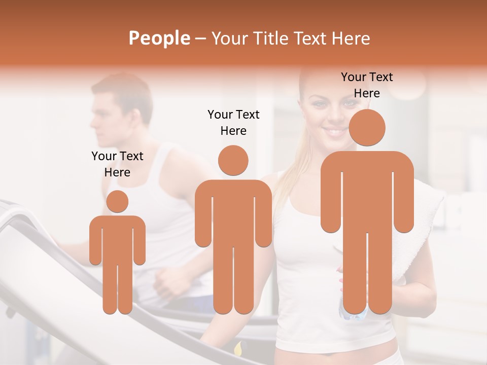 Male Athlete Wellbeing PowerPoint Template