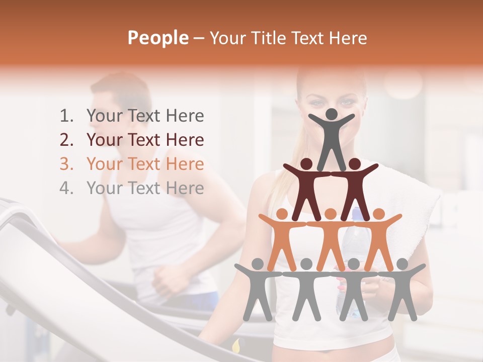 Male Athlete Wellbeing PowerPoint Template