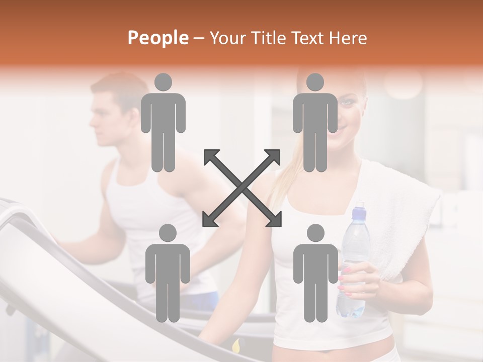 Male Athlete Wellbeing PowerPoint Template