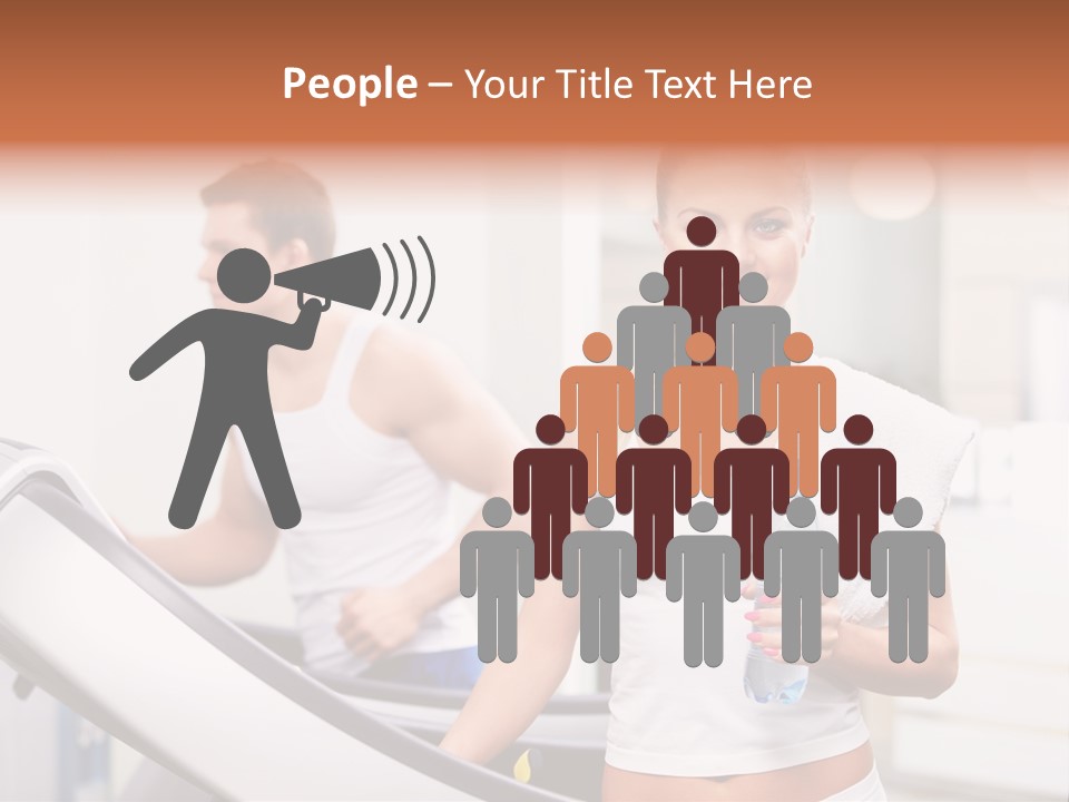 Male Athlete Wellbeing PowerPoint Template