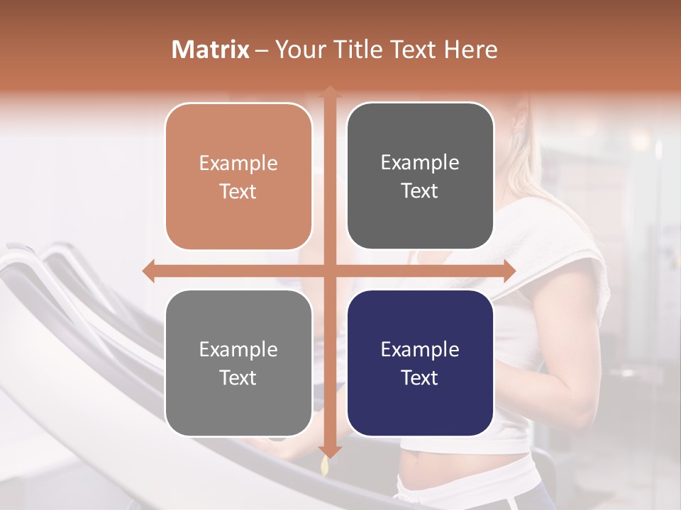 Young Athlete Human PowerPoint Template