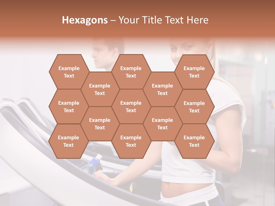 Young Athlete Human PowerPoint Template