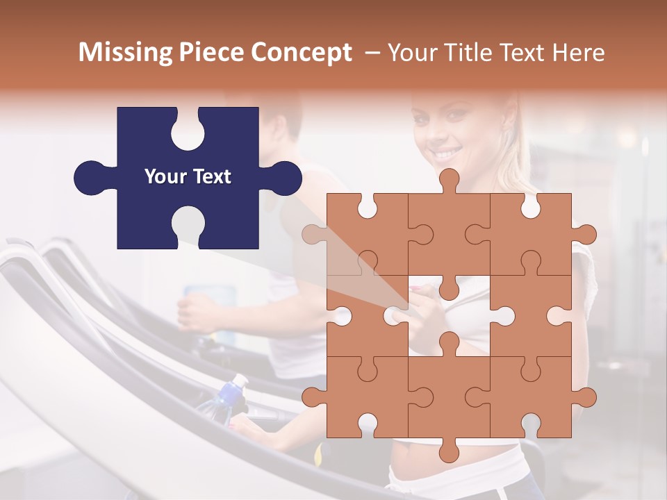 Young Athlete Human PowerPoint Template