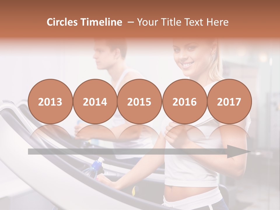 Young Athlete Human PowerPoint Template