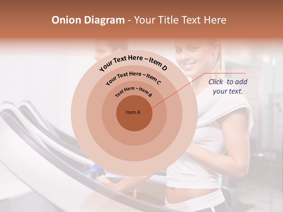 Young Athlete Human PowerPoint Template