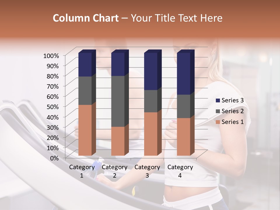 Young Athlete Human PowerPoint Template