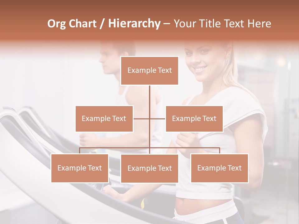 Young Athlete Human PowerPoint Template