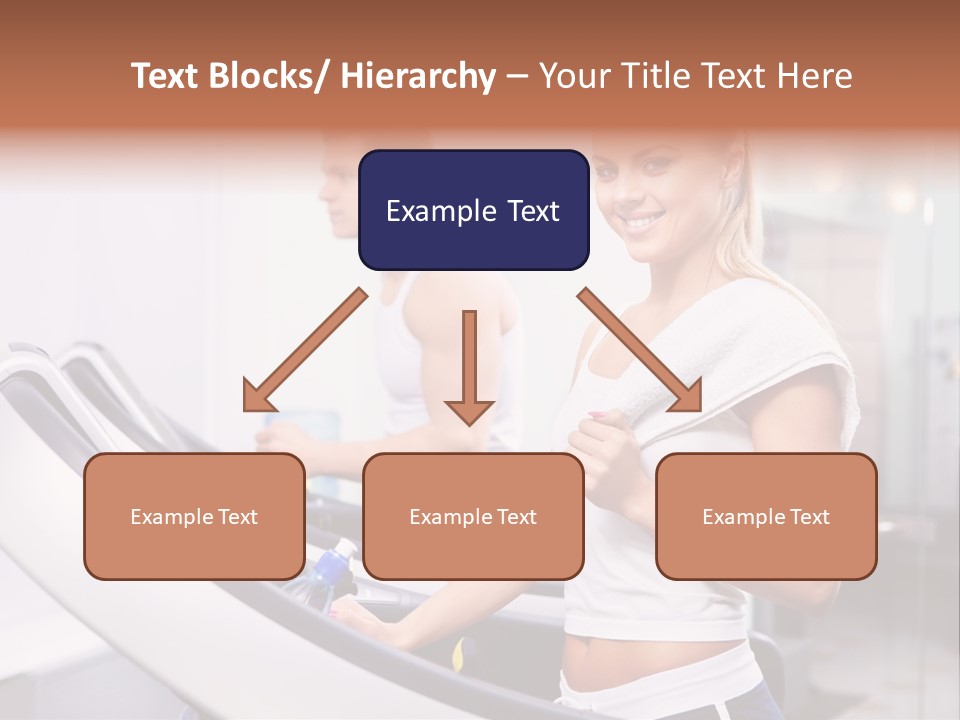 Young Athlete Human PowerPoint Template