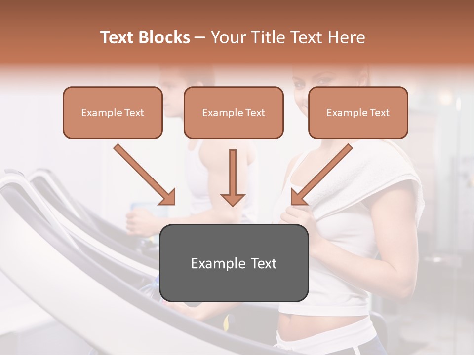 Young Athlete Human PowerPoint Template