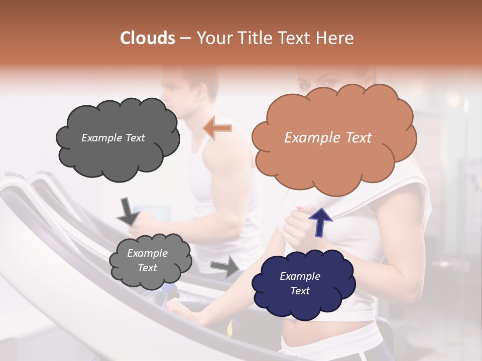 Young Athlete Human PowerPoint Template
