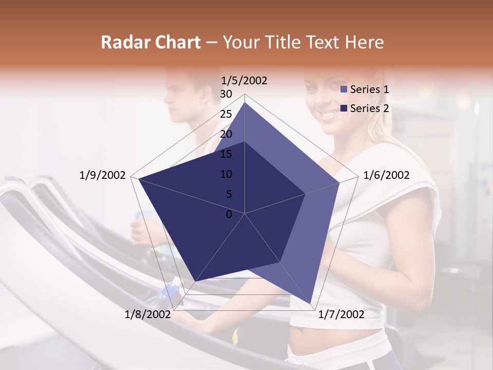 Young Athlete Human PowerPoint Template