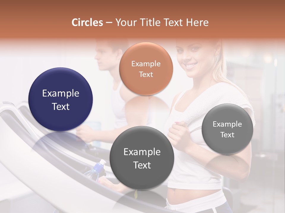 Young Athlete Human PowerPoint Template