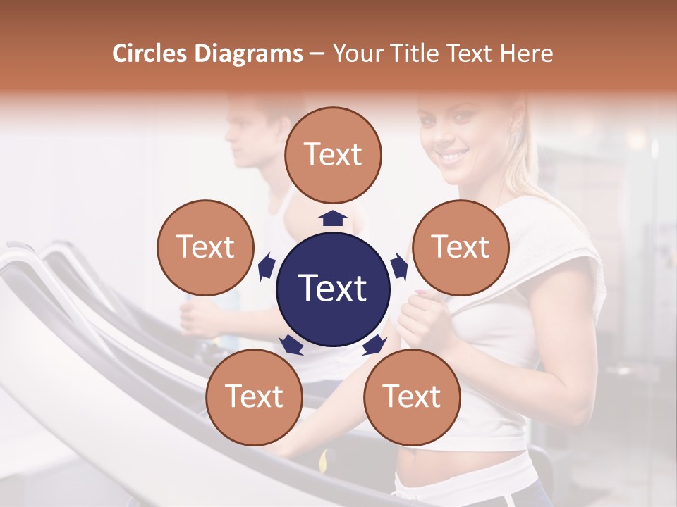 Young Athlete Human PowerPoint Template