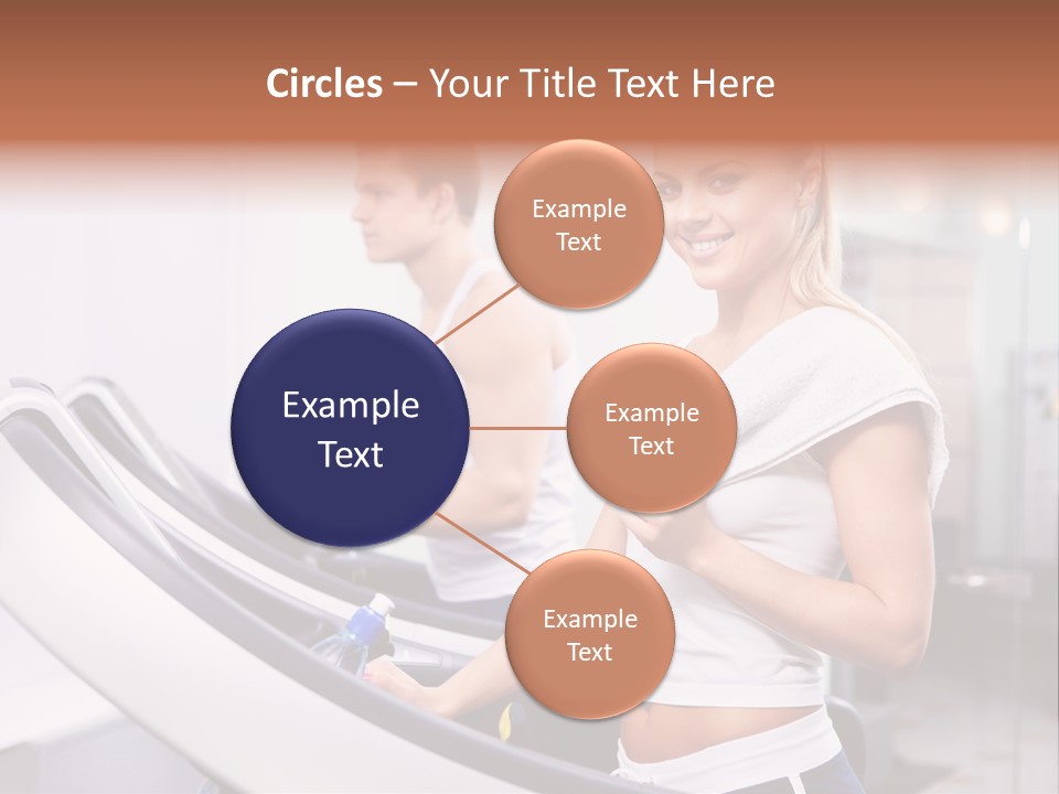 Young Athlete Human PowerPoint Template