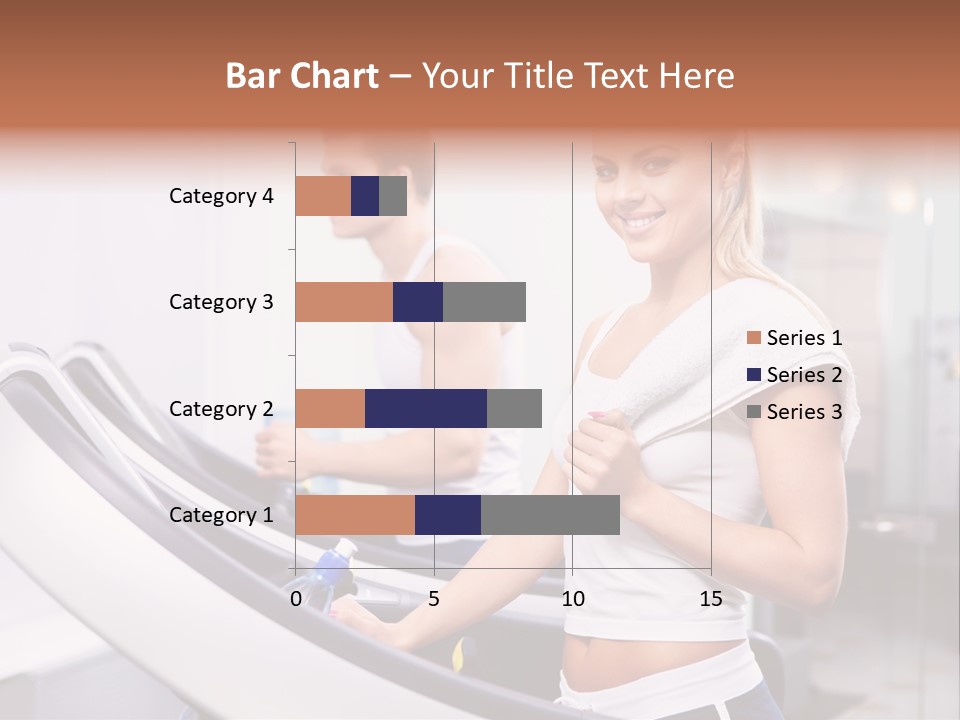Young Athlete Human PowerPoint Template