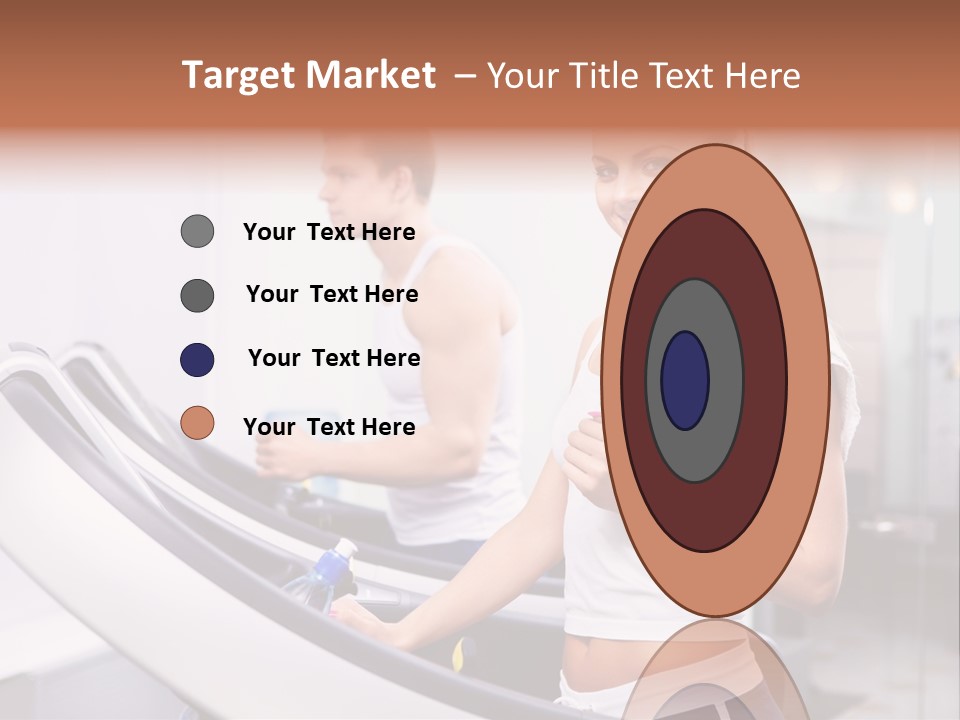 Young Athlete Human PowerPoint Template