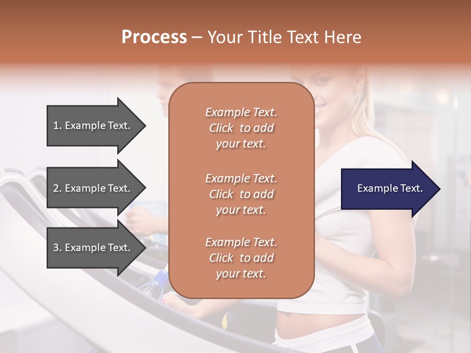 Young Athlete Human PowerPoint Template