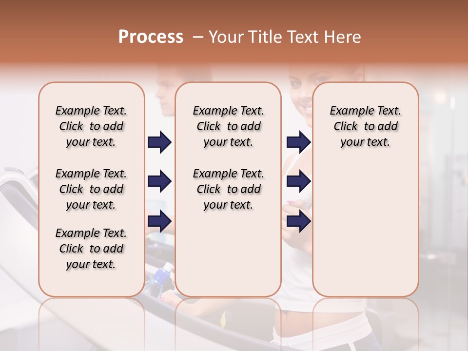 Young Athlete Human PowerPoint Template