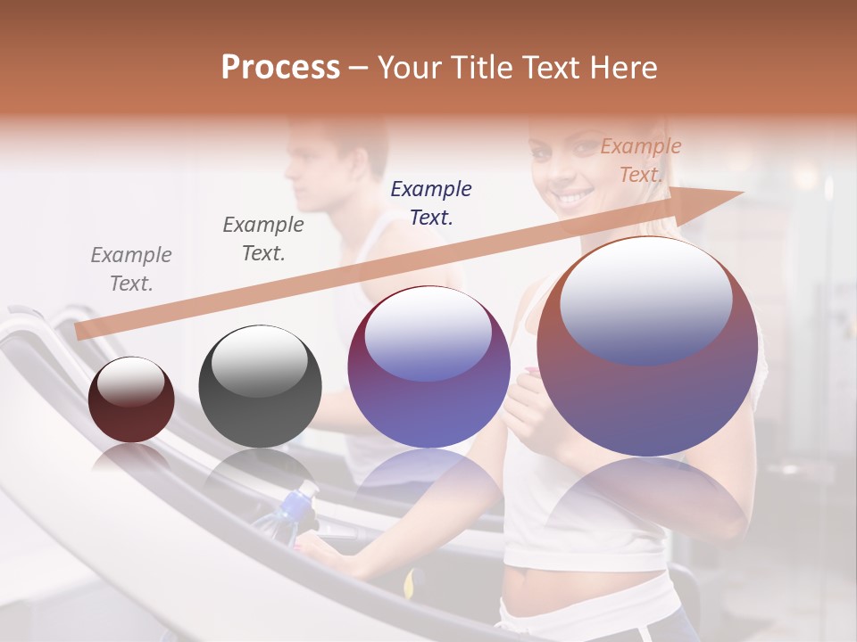 Young Athlete Human PowerPoint Template