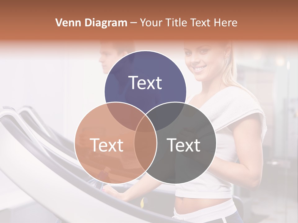 Young Athlete Human PowerPoint Template