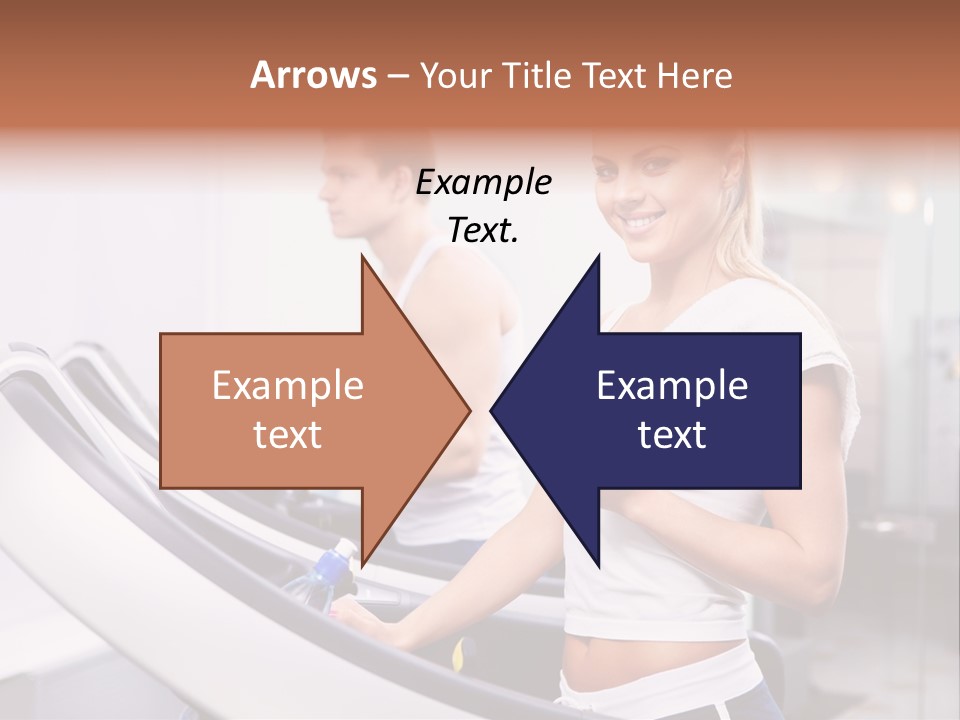 Young Athlete Human PowerPoint Template