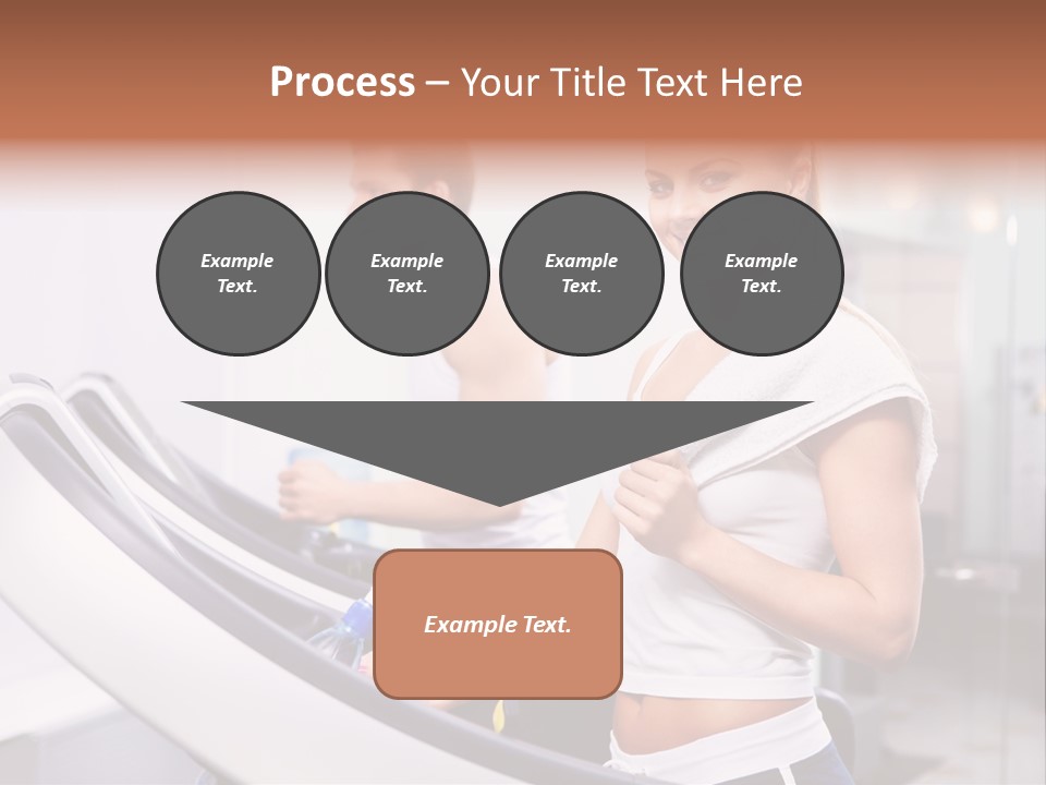 Young Athlete Human PowerPoint Template