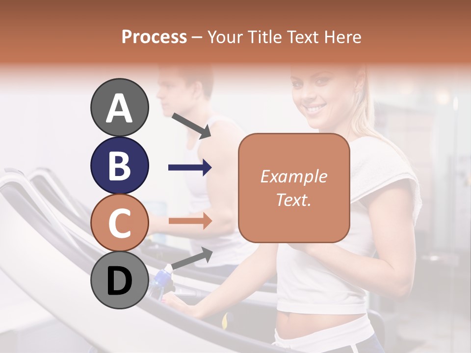 Young Athlete Human PowerPoint Template