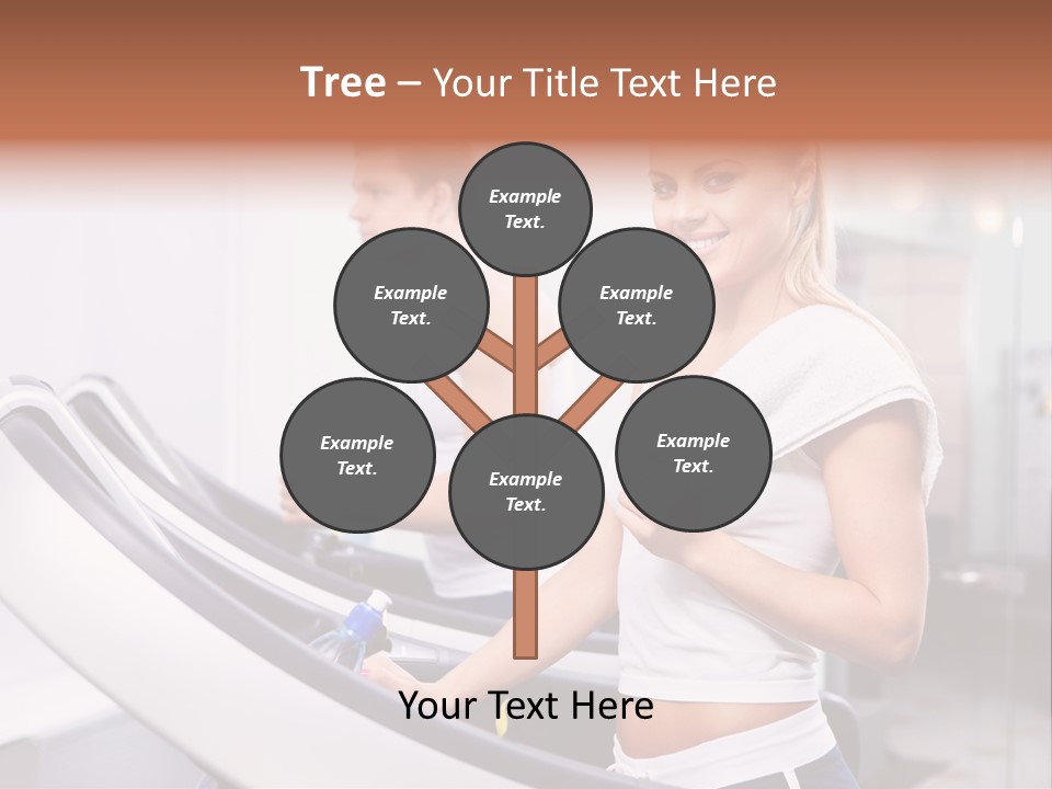 Young Athlete Human PowerPoint Template