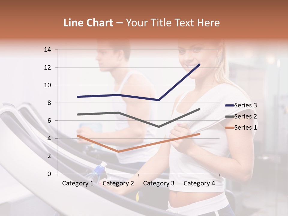 Young Athlete Human PowerPoint Template