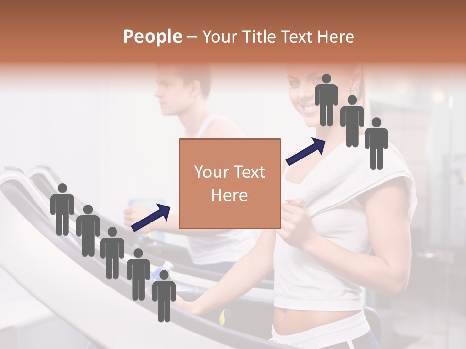 Young Athlete Human PowerPoint Template