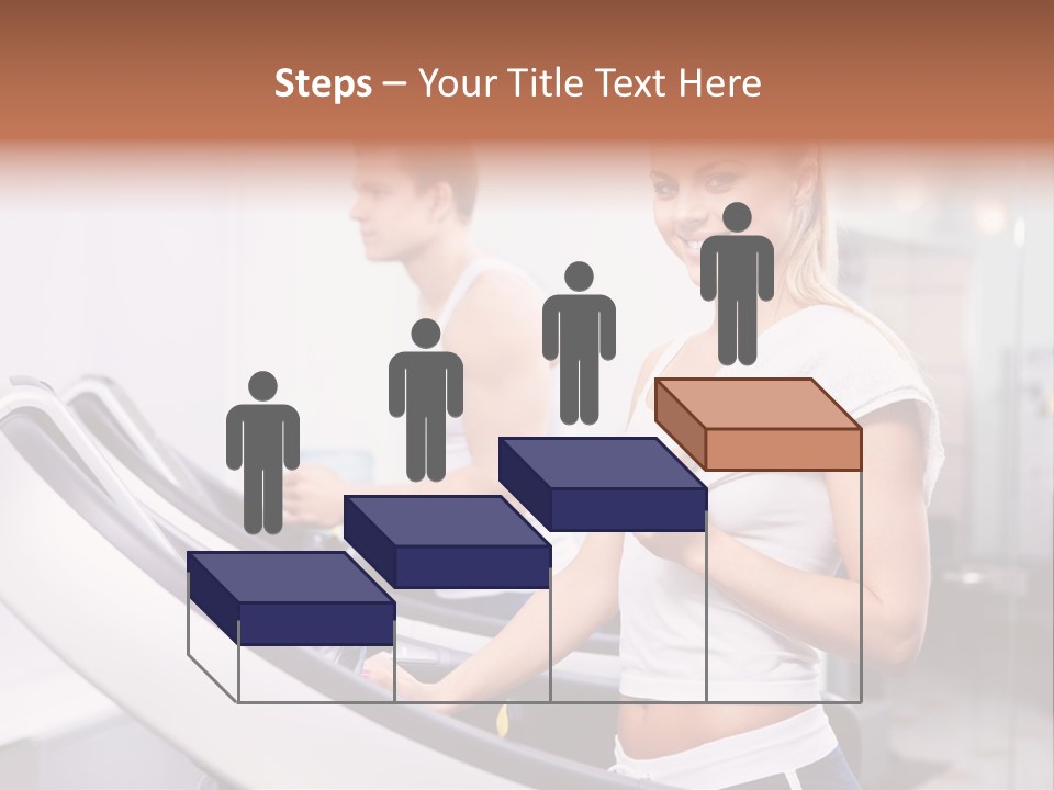 Young Athlete Human PowerPoint Template