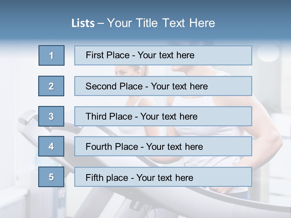 Smiling Male Walking PowerPoint Template