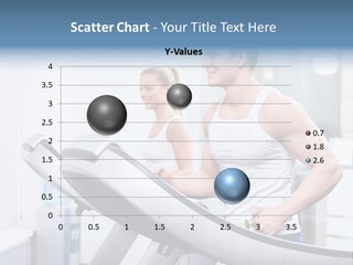 Smiling Male Walking PowerPoint Template