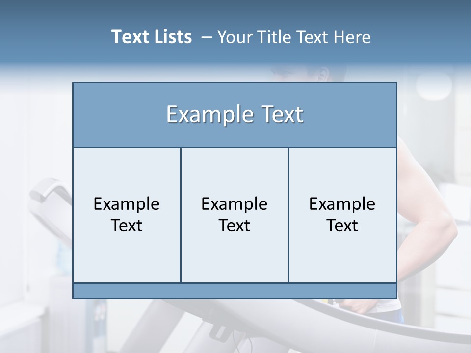 Smiling Male Walking PowerPoint Template