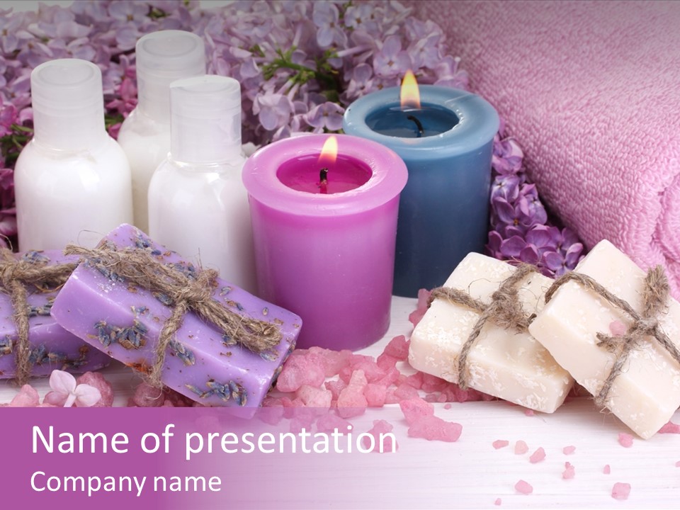 Soft Soap Massage PowerPoint Template