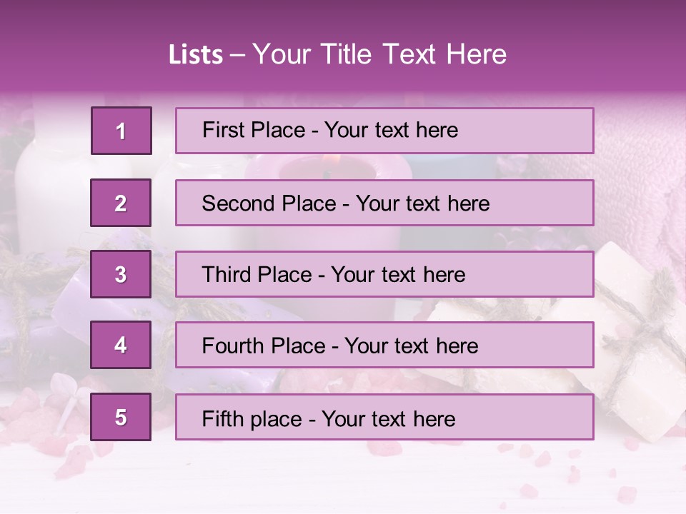 Soft Soap Massage PowerPoint Template