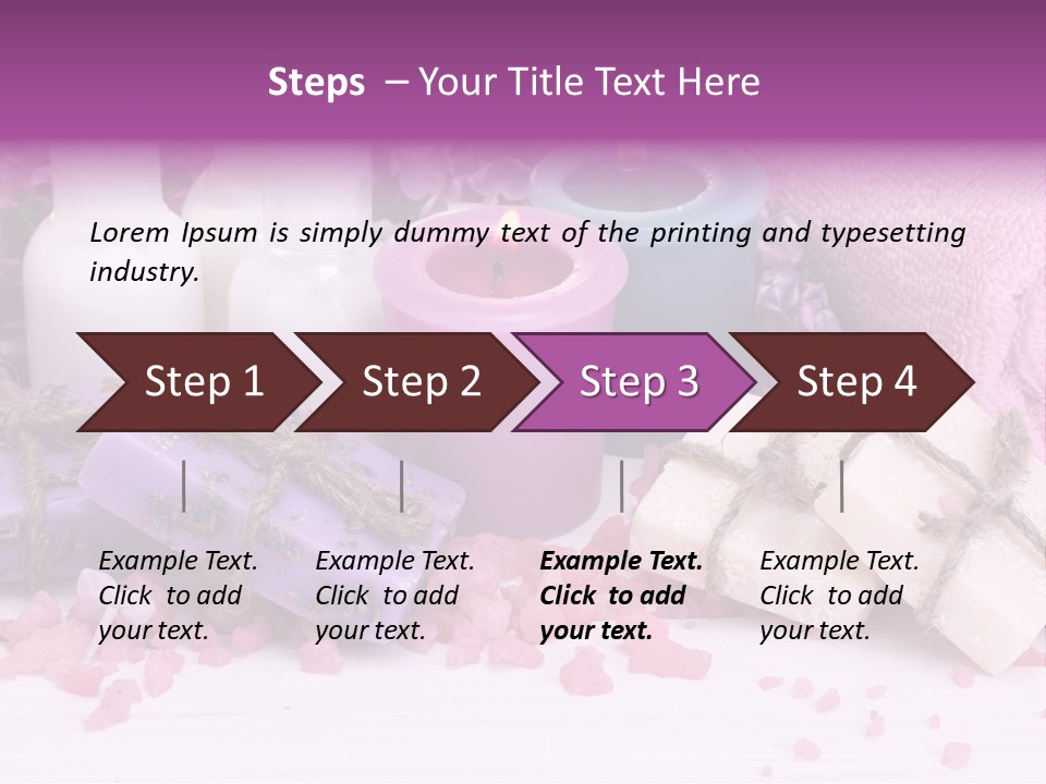 Soft Soap Massage PowerPoint Template