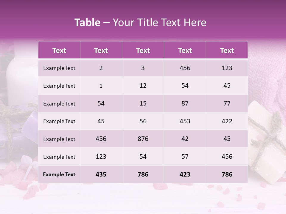 Soft Soap Massage PowerPoint Template