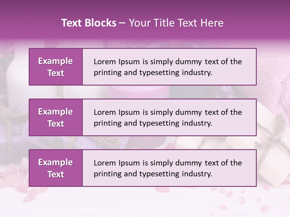 Soft Soap Massage PowerPoint Template