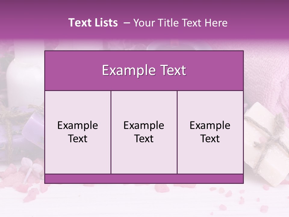 Soft Soap Massage PowerPoint Template