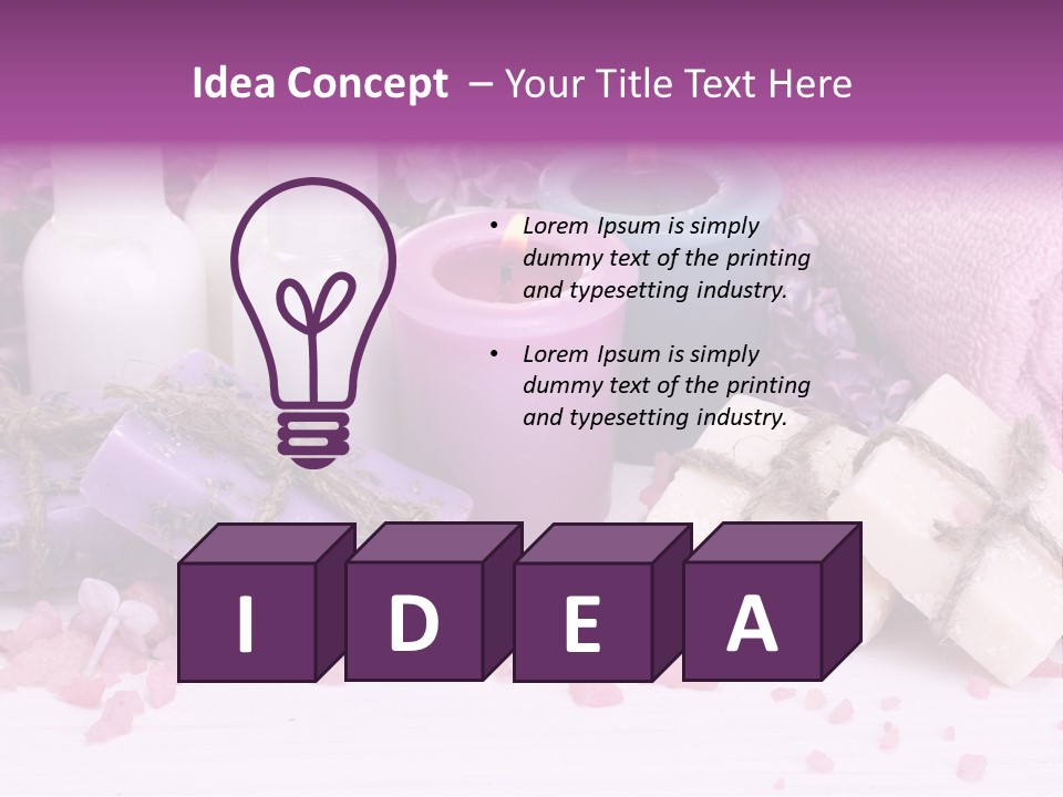 Soft Soap Massage PowerPoint Template