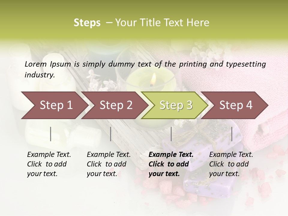 Relaxation Hygiene Setting PowerPoint Template