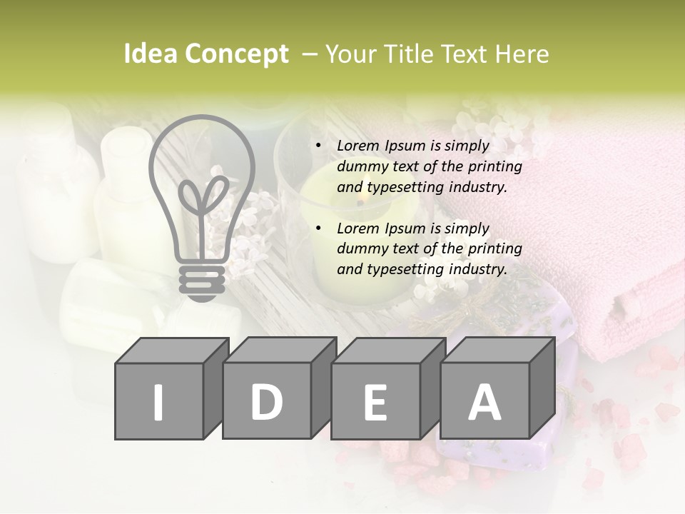 Relaxation Hygiene Setting PowerPoint Template
