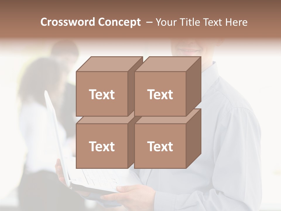 Browsing Background Formal PowerPoint Template