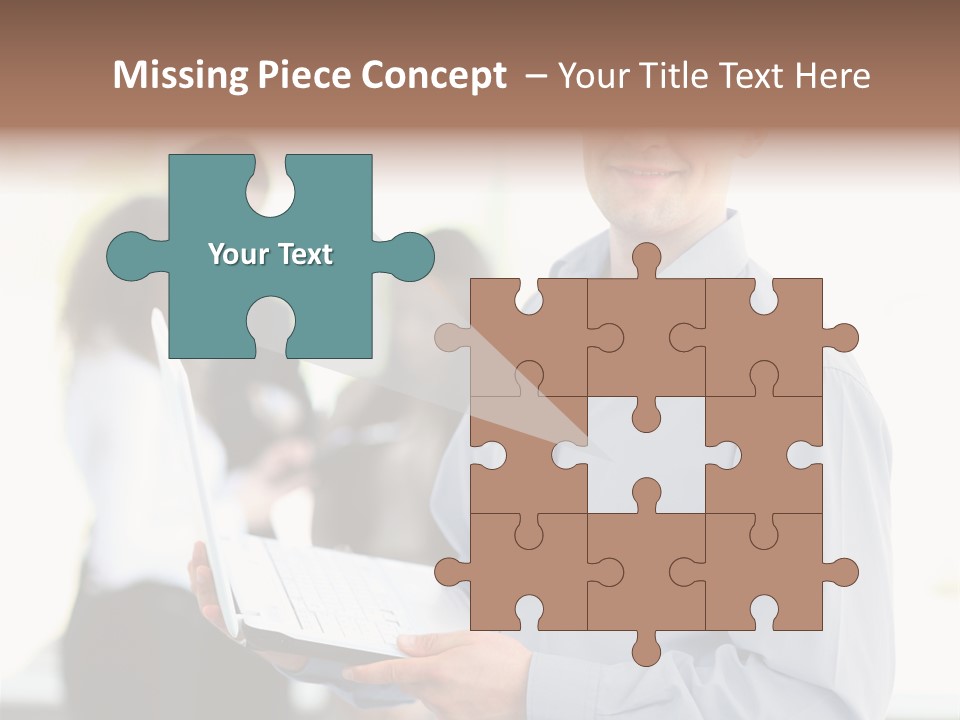 Browsing Background Formal PowerPoint Template